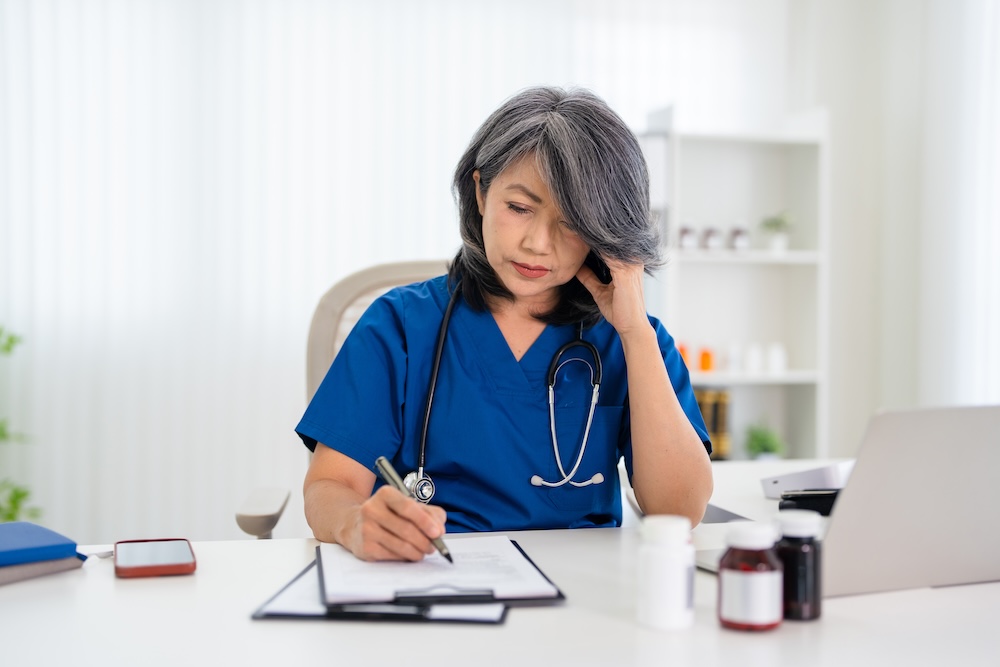 nurse who is overwhelmed and needs a virtual assistant